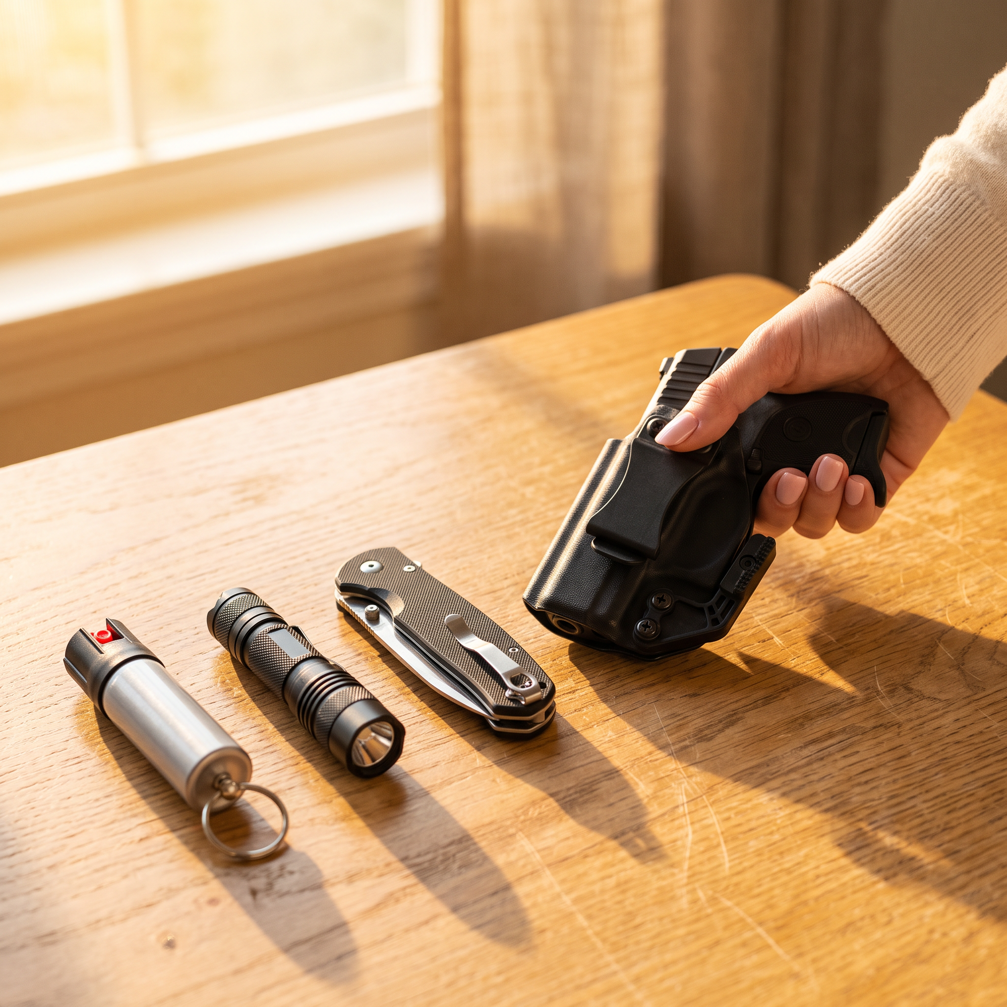 Choosing the Right Self-Defense Tool for Women (and Why Training Is the Real Choice)